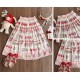 Miss Point Parfait Strawberry Tea Skirt(Reservation/3 Colours/Full Payment Without Shipping)